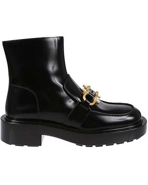 Bottega Veneta Monsieur Leather Boot - Black