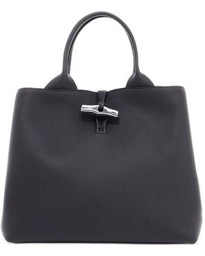 Longchamp 'Le Roseau L Tasche mit - Blau