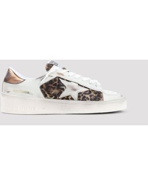 Golden Goose Stardan Trainers - White