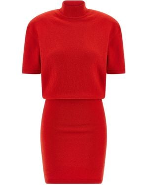 Jacquemus 'La Robe Maille Castagna' Dress - Red