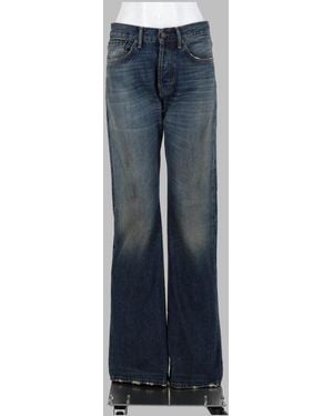 Acne Studios Jeans 2010M Regular Fit Cotton - Blue