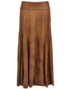 Isabel Marant 'Genevi' Skirt - Brown