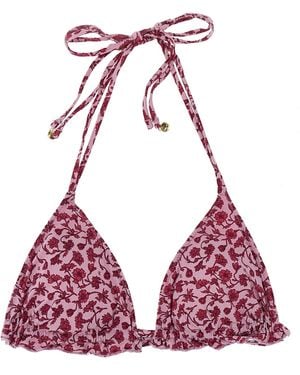 Love Stories 'Joy' Bikini Top - Rojo