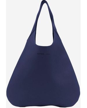 Carven Tommaso Leather Bag - Blue