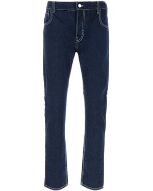 Gucci Lasered Tapered Jeans - Blue