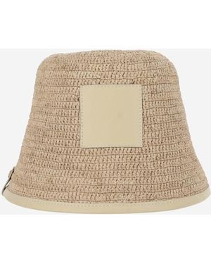 Jacquemus Soli Fischerhut - Natur