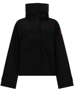 Canada Goose Solid Hood Jacket - Black