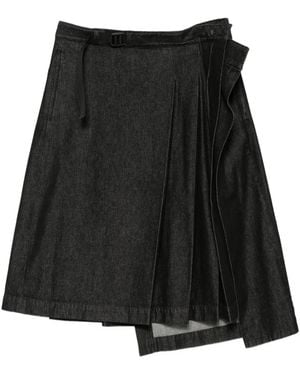 Y-3 W Denim Skirt - Black