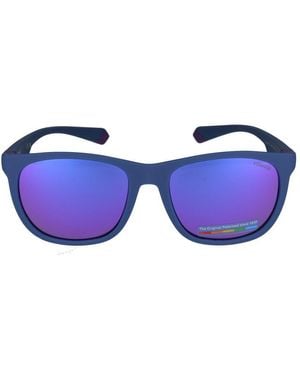 Polaroid Sonnenbrille PLD 2140/S 802 Semimattblue Violet Azure /18/145 - Lila