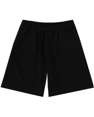 MSGM Cotton Shorts - Black