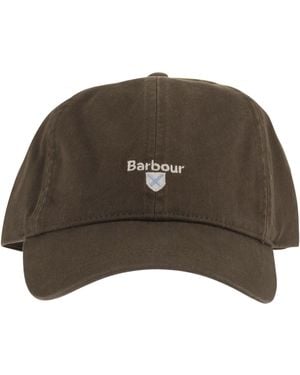 Barbour Cascade Sports Cap With Logo - Brown