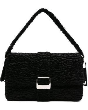 La Milanesa Simona Umhängetasche - Schwarz