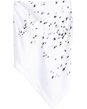 IRO Falda Midi Estampada - Blanco