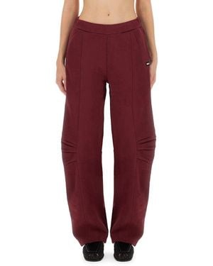 ROTATE BIRGER CHRISTENSEN Sports Trousers "Terry Back - Red