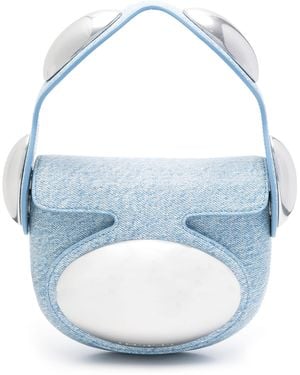 Alexander Wang Dome Mini Top Griff - Blau