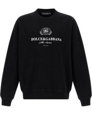 Dolce & Gabbana Logo Sweatshirt - Schwarz