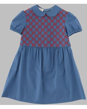 Gucci S/S Dress
Stretch Cotton
Popel/Metal/Mix - Blue
