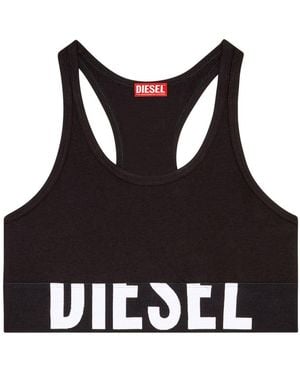 DIESEL Ufsb-Cotton-Race-Bralette-Xl - Black