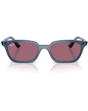 Ray-Ban Gafas De Sol Rb4456 68121 A Zaya Azul/Púrpura Unisex - Morado