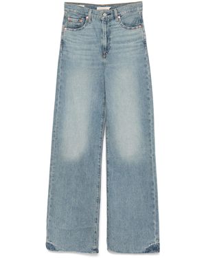Levi's Historia de tinte H223 de pierna ancha H223 - Azul