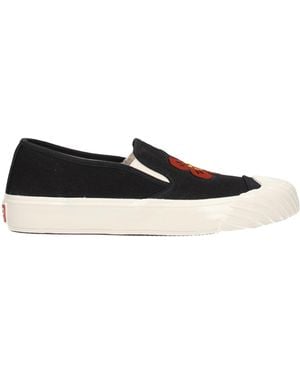 KENZO Herrens Slip-on-Stoff Schwarz