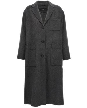 Weekend by Maxmara Wochenende Max Mara 'Galosce' Mantel - Grau