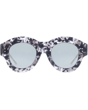 Thom Browne Rond / Donkergrijs - Zwart