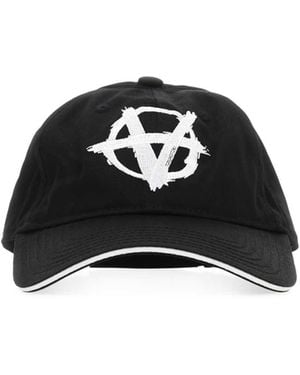 Vetements Cotton Baseball Cap - Black