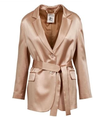 Semicouture Jackets - Natural