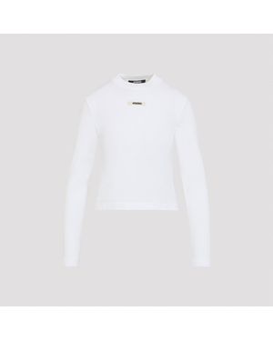 Jacquemus Het Gros Grain T-shirt - Wit