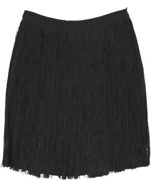 Alberta Ferretti Silk Blend Rok - Zwart