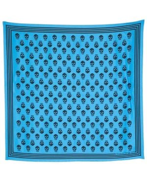 McQueen Scarfs - Blue