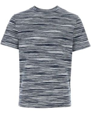 Missoni Embroidered Conto T-Shirt in Gray for Men | Lyst