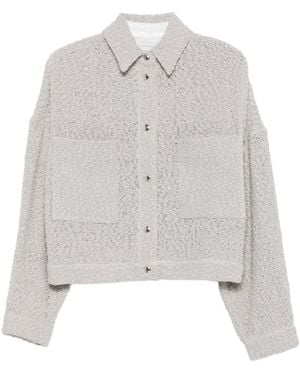 IRO Jacke Mit Taschen - Weiß