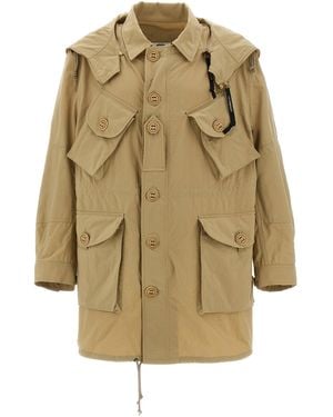 Junya Watanabe Technical Fabric Parka - Natural