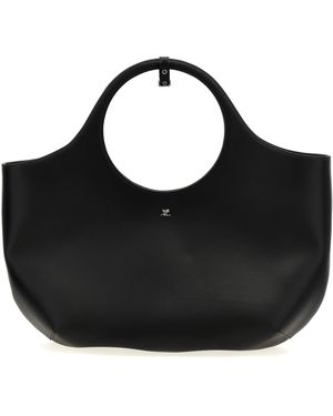 Courreges 'Maxi Holy' Handbag - Black