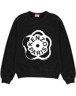 KENZO Boke Flower 2.0 Sweatshirt Cotton Sweatshirts - Black