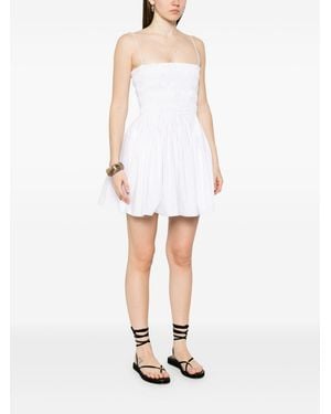 Matteau Cotton Mini Dress - White