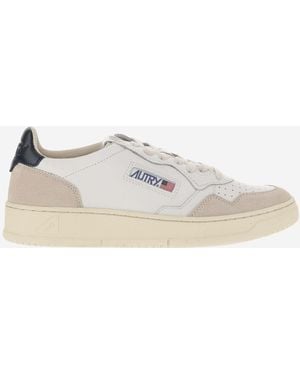 Autry Medaillengewinner niedriger Turnschuhe - Weiß