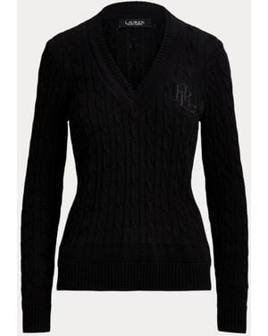 Ralph Lauren Meren Langarmpullover - Schwarz