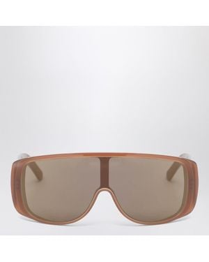 Retrosuperfuture Mask Sunglasses - Brown