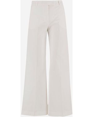 QL2 Donna Stretch-Baumwollhose - Weiß