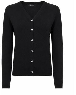 LA ROSE Cardigan Knit - Black