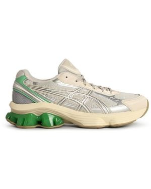 Asics 'gel cinétique fluide' baskets en tissu ivoire - Blanc