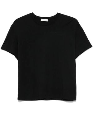【TOTEME】コットンジャージー Tシャツ、半袖、ブラック TOTEME T-shirts for Women | Online Sale up to 45% off | Lyst