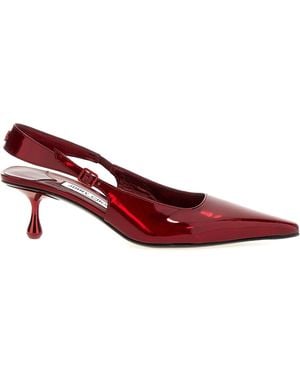 Jimmy Choo 'amel' Slingback - Rood