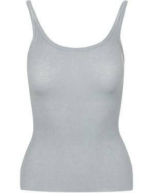 MSGM Top Grau