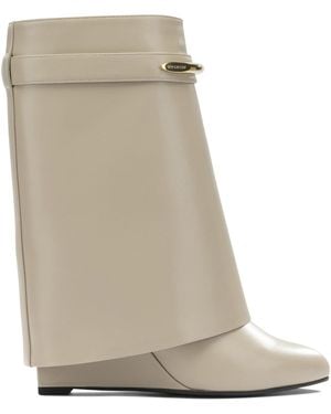 Givenchy "Shark Pinch" Stiefel - Natur