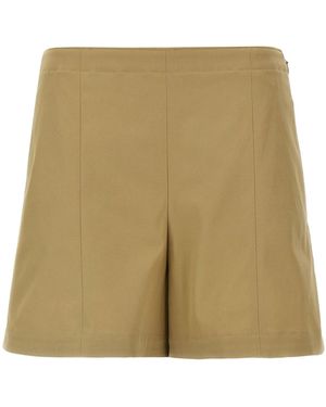 Theory Katoenen Shorts - Naturel