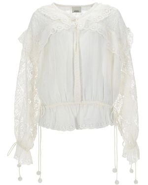 Isabel Marant Blusa "Nowana" - White
